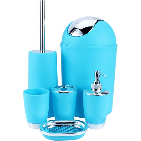 Anneau de douche,Ensemble de salle de bain six pièces de style européen Ugreat (1/5)
