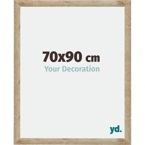 yd. - Cadre photo 70x90 - Or - MDF - Catania (1/5)