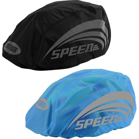 Funda impermeable para cascos de bicicleta, funda para casco impermeable, funda para la lluvia unisex, funda para cascos con tapa para la lluvia, adecuada para niños, niñas y niños. (1/5)
