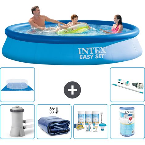 Intex Piscine Easy Set Ronde - 366x76 cm - 7-pièces S31029 (1/5)