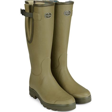 Bottes LE CHAMEAU Vierzon - Couleur Vert clair - Pointure chaussures 45