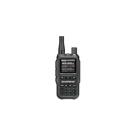 Baofeng UV-5R EU MINI USB-C Bluetooth VHF UHF Bande Aviation Talkie-walkie Gris