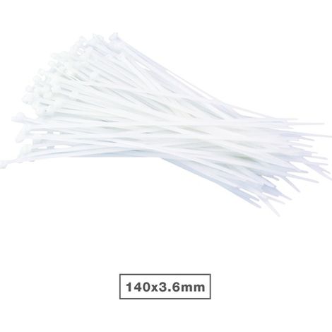 Pack 100 Unidades Bridas 140x3.5mm Natural GSC 000900084