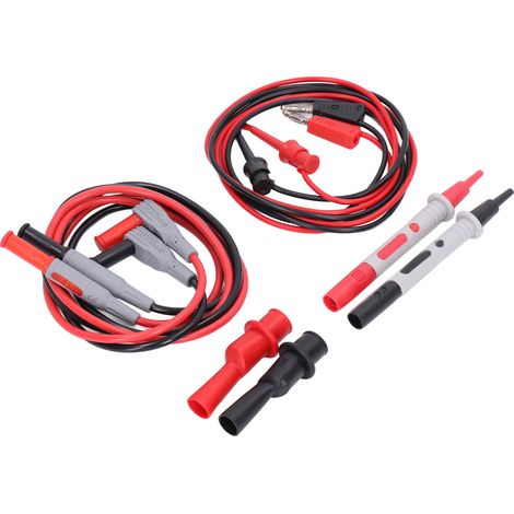 Kit de Test Multimètre Pinces Crocodile Sondes de Mesure Accessoire Auto (1/5)