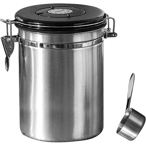 Bocal sous vide pour grains de café - Récipient de conservation alimentaire multifonction, préserve la fraîcheur des aliments (1/5)