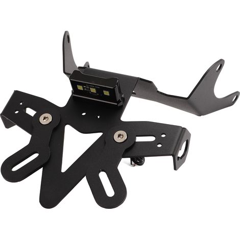 Support de plaque d'immatriculation arrière pour moto avec éclairage LED pour CB650R et CBR650R (à partir de 2021). (1/5)