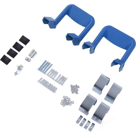 2PCS Marchepied Latéral en Alliage d'Aluminium pour Chevrolet Avalanche 2002-2013, Bleu (1/5)