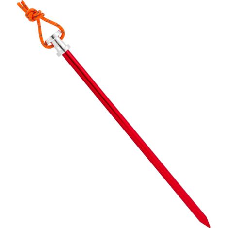 Piquet de tente durable de 23 cm de long en alliage d'aluminium, facile à pénétrer, léger et robuste, pour tente de camping. (1/4)