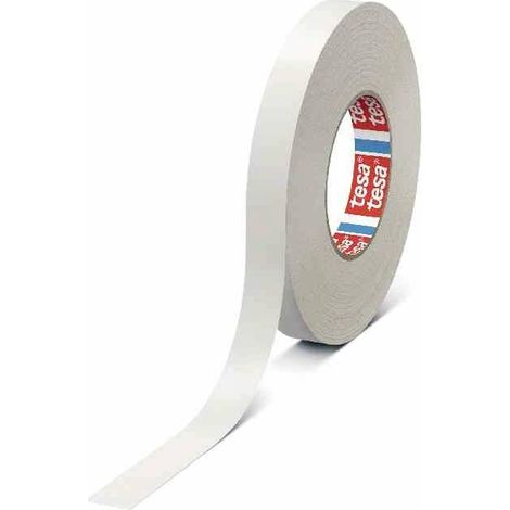 tesa 04651-00043-00 Ruban adhésif toilé blanc (L x l) 25 m x 19 mm 25 m
