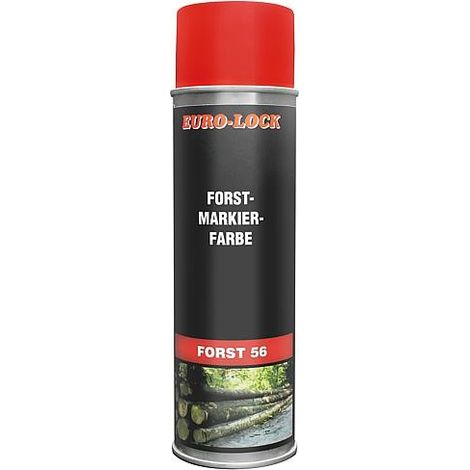 Peinture de marquage orange fluo EURO-LOCK LOS 5603 bombe aérosol 500ml