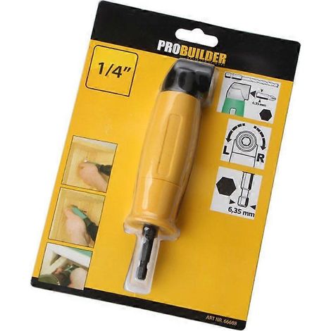 Tournevis universel à angle de 90° avec embouts interchangeables et tournevis sans fil (1/5)
