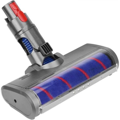 Soft electric brush for Dyson V11, V10, V8, V7 vacuum cleaners, replacement accessory for cleaning parquet floors, hard floors, carpets and dark corners. (1/5)