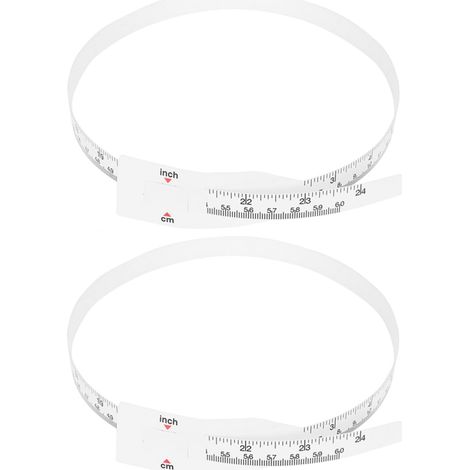 SEWACC Lot de 2 Mètres Rubans Corps Tête Garçon et Filles, Mesure Précise sans Bavures, Souple en Pp, pour Anniversaire ou Noël, Longueur 60 Cm (1/5)