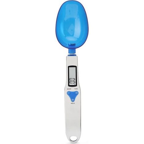 Cuillère Balance Électronique - Précision 0,01 g / 0,1 g - Capacité 300 g - Pour Cuisine Maison - 3 Cuillères Remplaçables - Alimentation 2 Piles AAA (1/5)