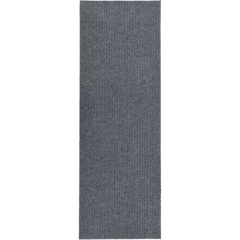 vidaXL Alfombra de pasillo atrapa suciedad 100x350 cm gris (1/5)
