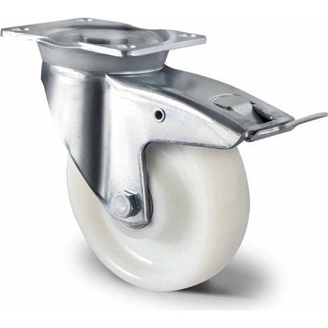 CASCOO Lenkrolle mit Totalfeststeller ø 160 mm Serie Z0Z0 Doppelkugellager K-Serie