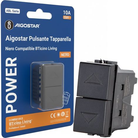PULSANTE UNIPOLARE DOPPIO ABL