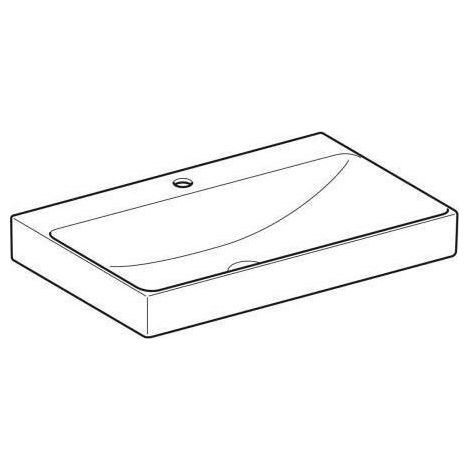 Geberit ONE Waschtisch Abgang vertikal, 75x14x48cm, 505.020.01.2 (1/5)
