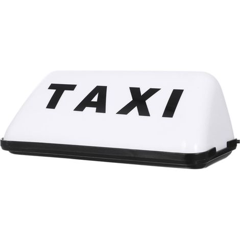ABOOFAN Gyrophare de Taxi LED 12V Panneau Lumineux en ABS+COB (1/5)