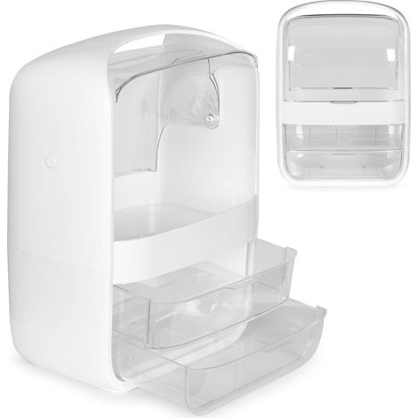 Organizer fur kosmetikbox mit schubladen - wei