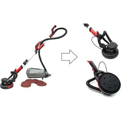 Ponceuse à bras / girafe 750 W - Pad 225 mm pour cloison seche, plafond plâtre (1/2)