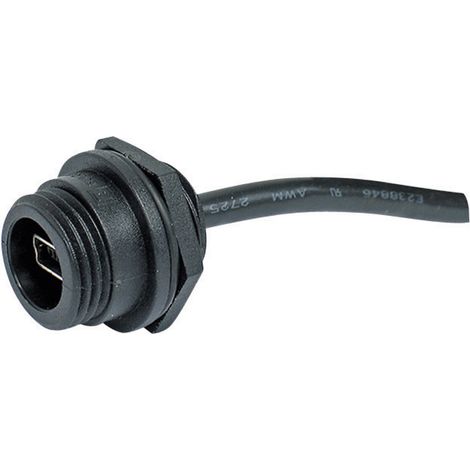 Mini-USB B-Einbaukupplung 2.0 - IP68 Buchse, Einbau PX0443 Crimpstecker PX0443 Bulgin Inhalt: 1 St.