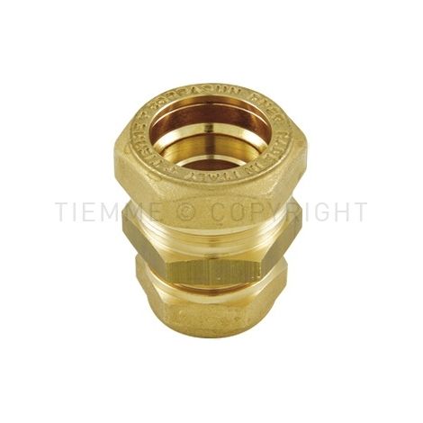 Raccord pour flexible solaire à compression inox DN12-Cuivre Ø16