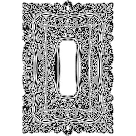 Stanzformen für Metall-Fotorahmen mit Spitze, Schablone zum Selbermachen von Scrapbooking-Alben und Papierkarten