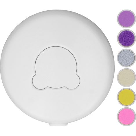Coupe-ongles électrique bébé lime ongles enfants anti-rayures kit 6 têtes meulage blanc (1/5)