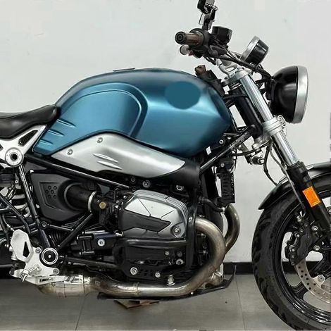 Protection moteur noire, protection de culasse et capuchon de bougie compatibles avec les motos R NineT PURE 2021-2023 R NineT. (1/5)