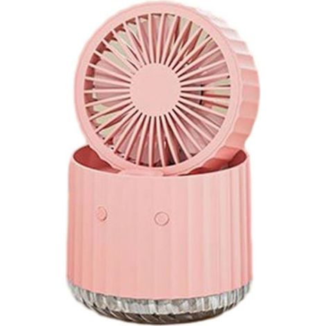 Ventilateur, petit ventilateur d'humidification par pulvérisation de refroidisseur d'air portable électrique pliable (1/4)