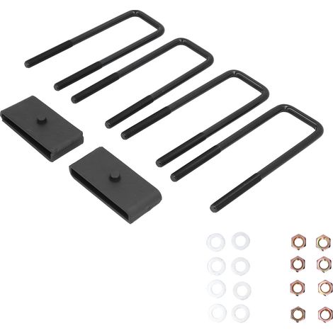 1-Zoll-Hinterachs-Höherlegungssatz für Chevrolet Silverado Sierra 1500 2WD/4WD (2007–2018), Distanzstück aus Kohlenstoffstahl (1/5)