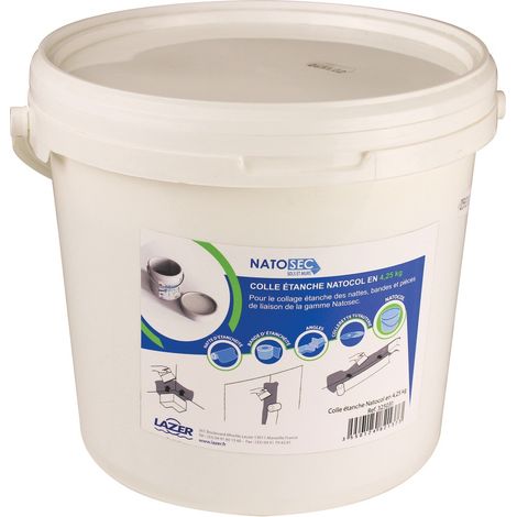 Colle étanche Natocol - Lazer - Seau 1.85kg
