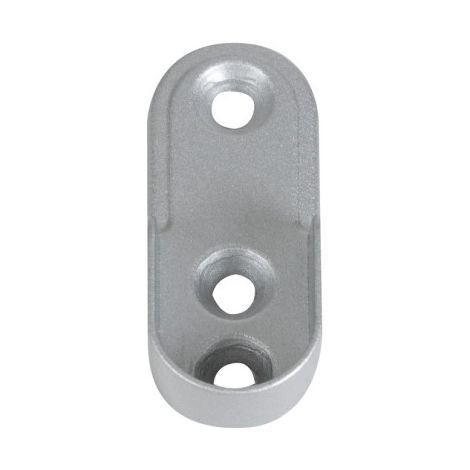 SOPORTE LATERAL OVAL.ADO. ALUM.30X15 MM. - EHLIS (1/4)