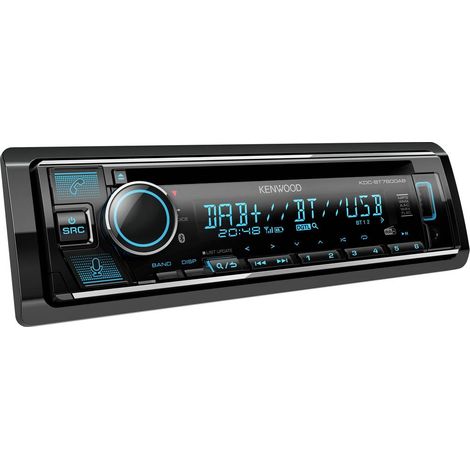 Kenwood KDC-BT760DAB Autoradio tuner DAB+, kit mains libres bluetooth, port pour commande au volant