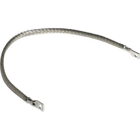 Braided Wire avec cosse M6, longueur 0.4m ( Prix pour 1 )