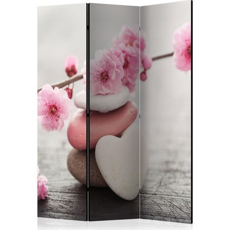 Paravento - Zen Flowers [Room Dividers] - 135x172 (1/4)