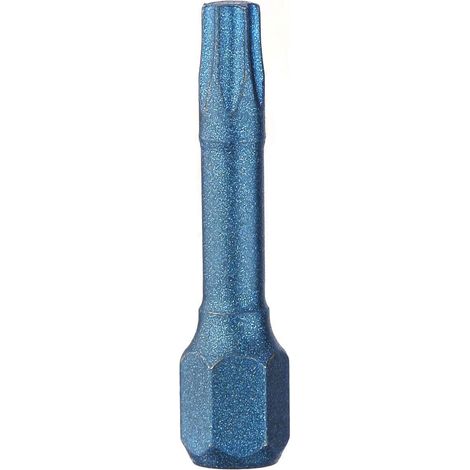 DIAGER – 5 Embouts Vissage Torx n°15 - Impact 30mm – Durée de Vie 12x Supérieure à la Normale - Spécial Visseuse à Choc et Visseuse de Forte Puissance