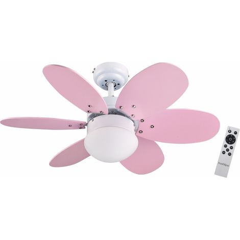 Ventilador de aspas 75cm Bastilipo ALGARVE DC 5628 Azul, Rosa, Bl (1/2)