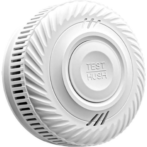1 Kit de détecteur de fumée intelligent, détecteur de fumée Wi Fi avec capteur photoélectrique, autonomie de 10 ans (1/4)