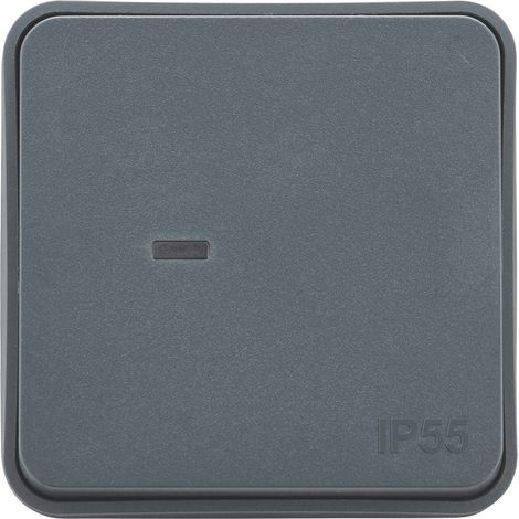 DEBFLEX - CYKLONE IP55 Va et Vient Anthracite - 730422 - ORIGINE FRANCE