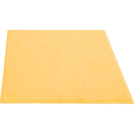 Panneau Acoustique Absorbant 6 Pièces Épaissi Réduction Réverbération Isolation Phonique Mousse Anti-Écho Orange (1/5)