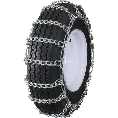 Paar Schneeketten für Rasentraktorreifen 18x8.50-8 (1/4)