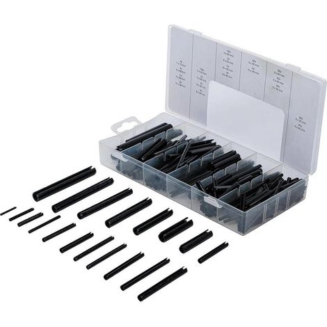 Assortiment de Goupilles Mécaniques 450 pcs - Acier, Variées - Fixation Précise et Polyvalente - D-Work (1/5)
