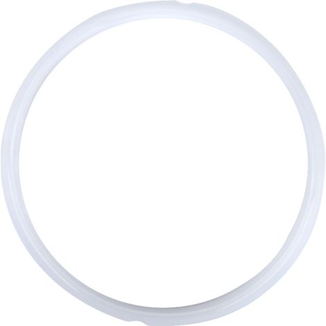 Joint en silicone pour autocuiseur 5/6 Qt, anneau d'étanchéité blanc compatible, matériau alimentaire sans BPA, facile à installer et laver au lave-vaisselle (1/5)