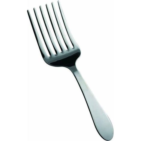 Svanera, manina forchettone a servire, acciaio 18/10 professionale