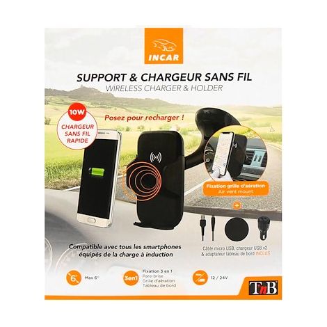 Chargeur Induction T nB 10W 3 en 1 (1/5)