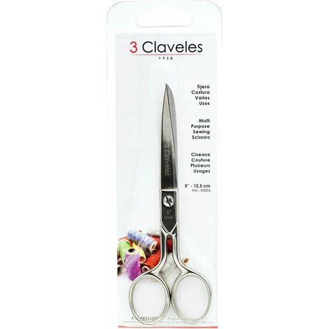 Forbici da cucito Castellien 5'b 3 Claveles (1/4)