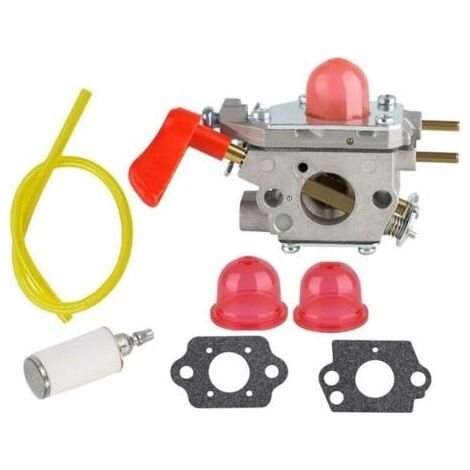 Carburateur pour souffleur à feuilles – compatible Zama C1U-W43, remplace Poulan VS-2/BVM200FE et Husqvarna GBV345 (1/5)