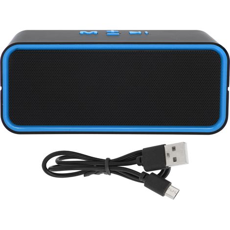 Enceinte Bluetooth 5.0 Portable avec Subwoofer - Haut-parleur Stéréo pour Téléphone et Ordinateur (1/5)